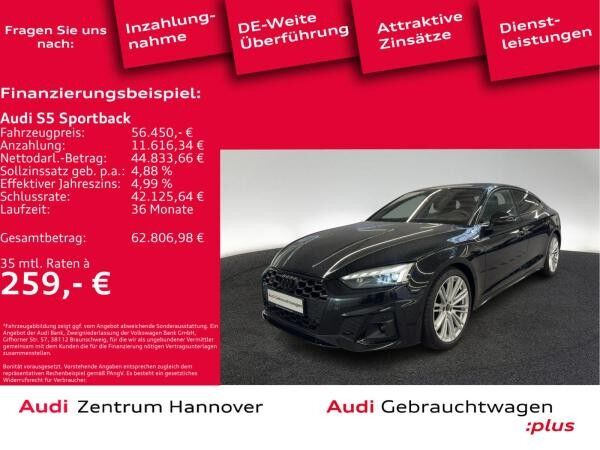 Audi S5 Sportback 55 TDI Pano Laser B&O Kamera
