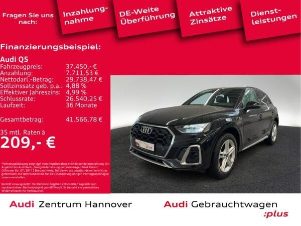 Audi Q5 S line 40 TDI quattro Kamera AHK virtual Navi