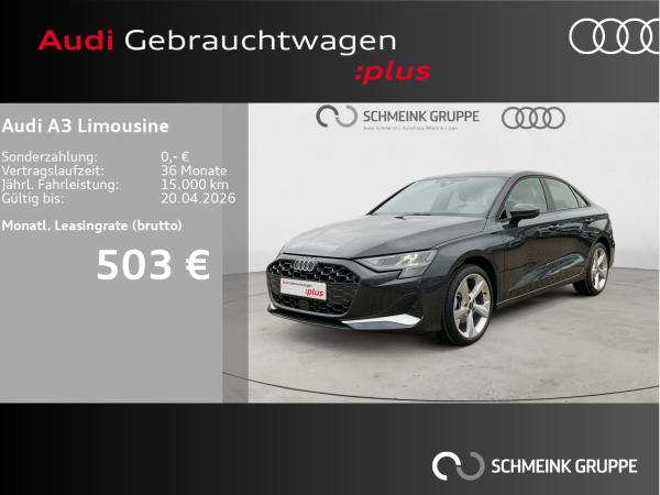 Audi A3 Limousine advanced 35 TFSI ACC AHK Memory