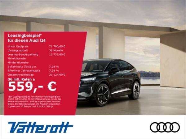 Audi Q4 e-tron Sportback 55 quattro SONOS Pano AHK