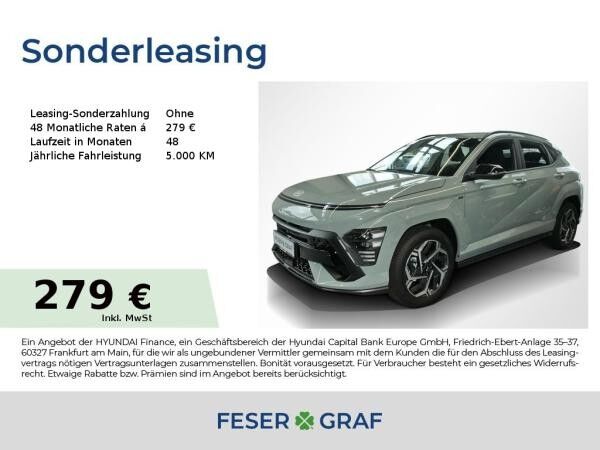 Hyundai KONA N-LINE DCT LED NAVI CAM SHZ LHZ CARPLAY