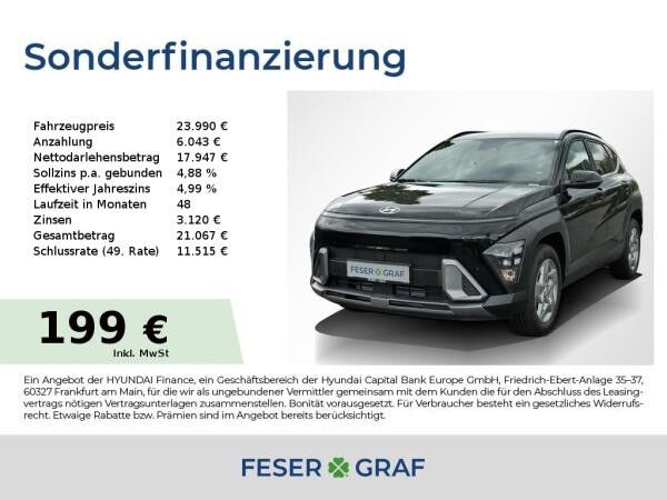 Hyundai KONA TREND NAVI VOLL-LED SHZ LHZ CARPLAY KLIMA