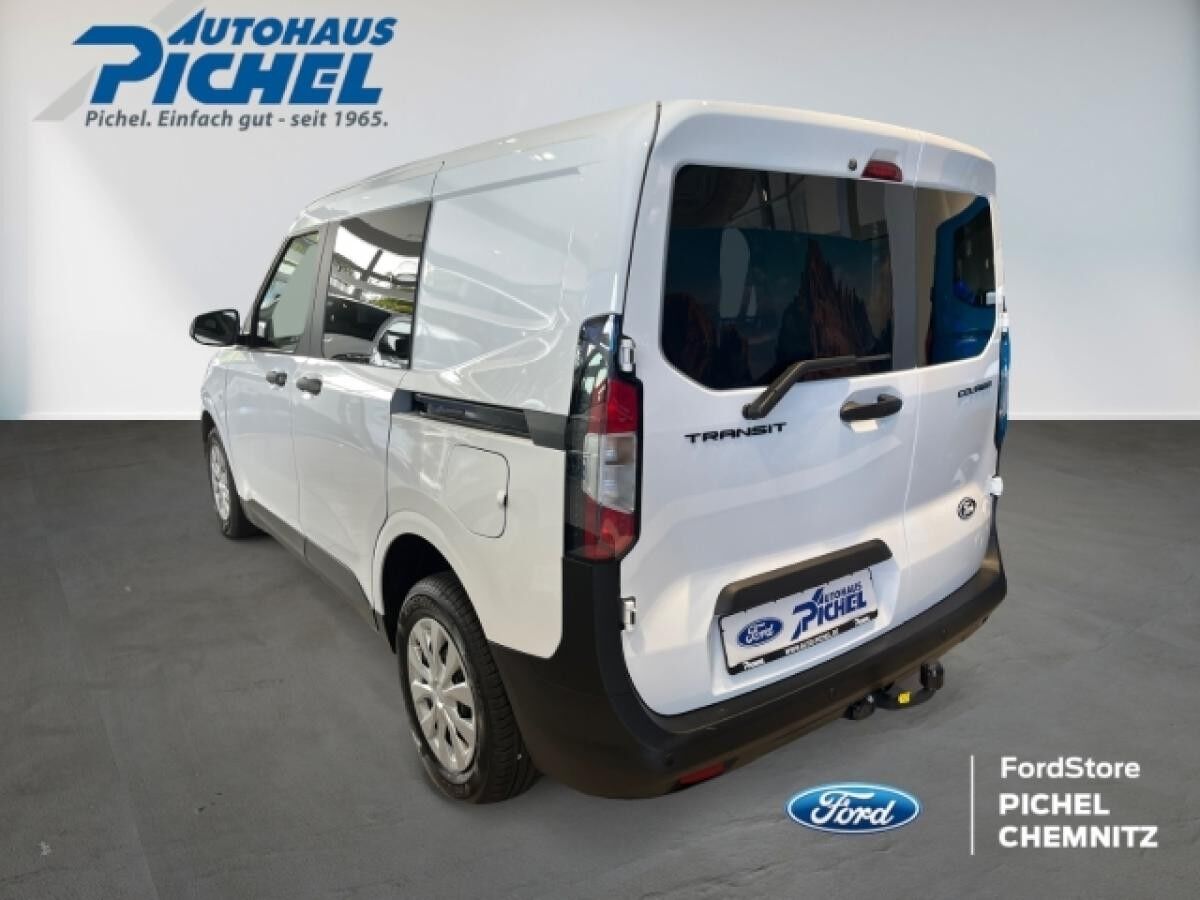 Ford Transit Courier Doppelkabine Trend AHK LED-Tagfahrlicht Reserverad Winterpaket Doppelschiebetür