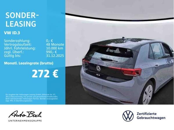 Volkswagen ID.3 Pure Performance, Navi, LED, App-Connect, Sitzheizung, Parkpilot