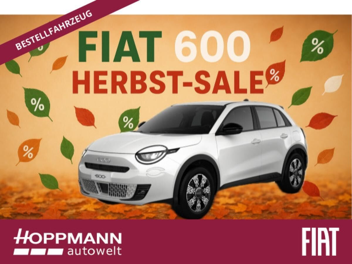 Fiat 600 Hybrid BUSINESS EDITION inkl. ALLWETTERREIFEN & 17" ALUFELGEN