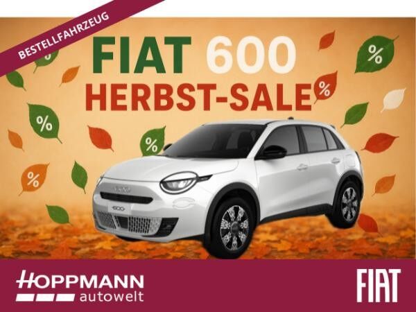 Fiat 600 Hybrid BUSINESS EDITION inkl. ALLWETTERREIFEN & 17" ALUFELGEN