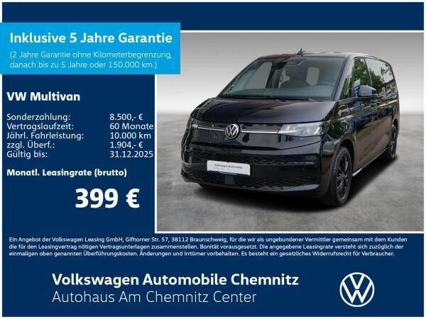 Volkswagen Multivan GOAL 2,0 TDI DSG 3124mm LÜ *AHK*