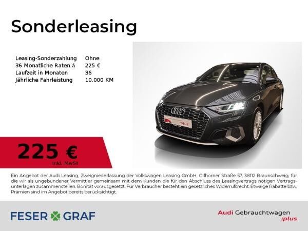 Audi A3 Sportback Advanced 35 TFSI Smartphone Inter./
