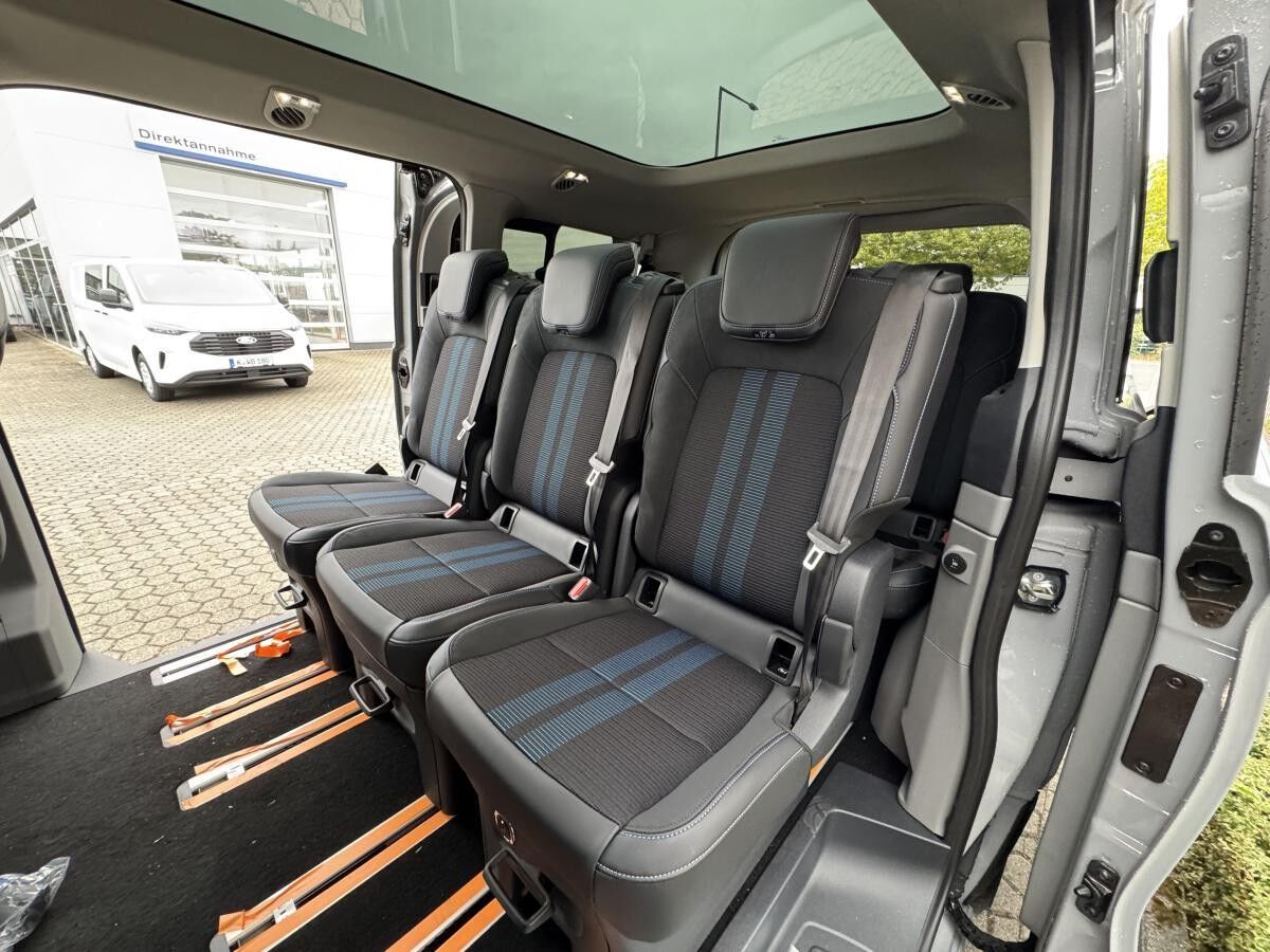 Ford Tourneo Custom BEV⚡️🔋 Sport 340L1 | Sofort Verfügbar |LED-Matrix+AHK+Pano+B&O+Pro Power Onboard+Wärmepumpe