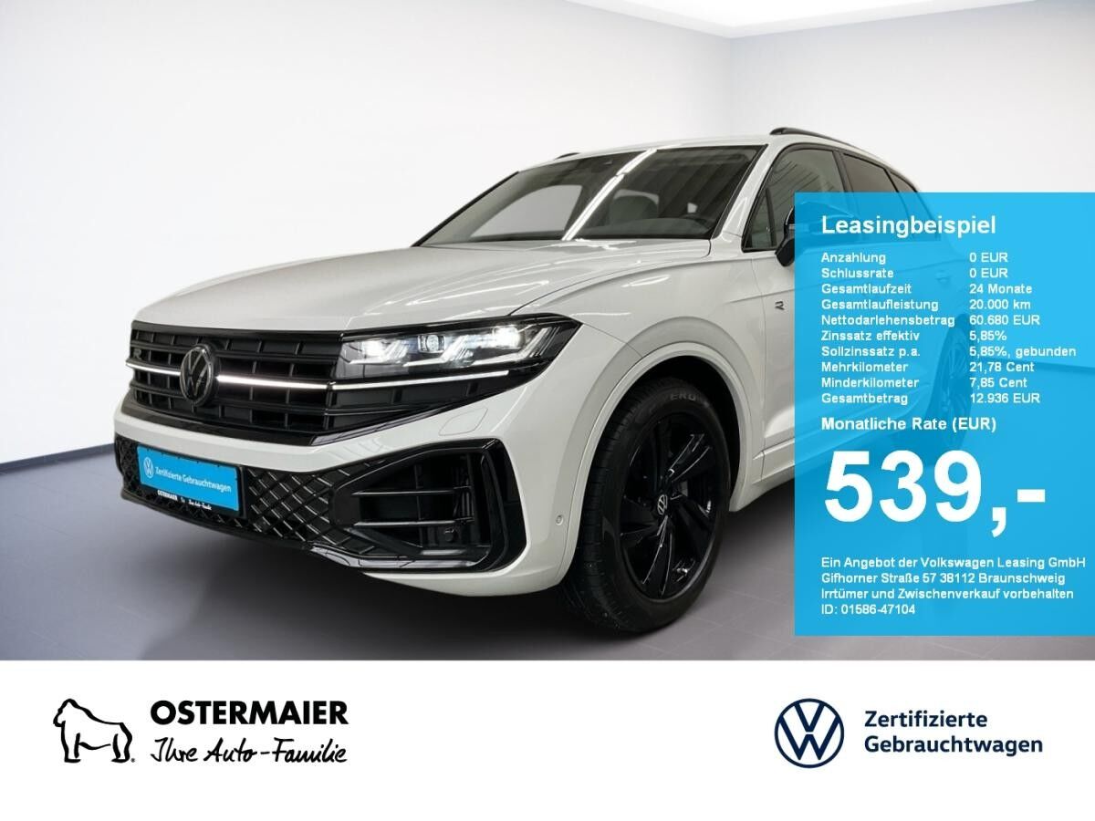 Volkswagen Touareg R-LINE BLACK 3.0TSI NP.109T STDHZG.PANO.AHK.LUFT.KAMERA.20 SITZ-KLIM