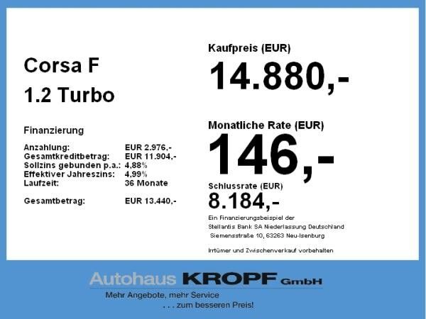 Opel Corsa F 1.2 Turbo LED+SHZ+Winterp.+Fernlichtass.