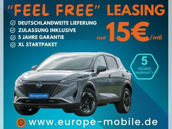Nissan Qashqai 2025 N-Connecta MHEV 158 Xtronic (UVP 43.200€/SOFORT) WINTER-PAKET/LED/PROPILOT-NAV/360/UVM.