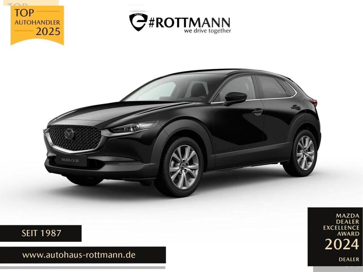 Mazda CX-30 eSKYACTIV-G2.5 140 ps Aut. Takumi Leder-Schwarz