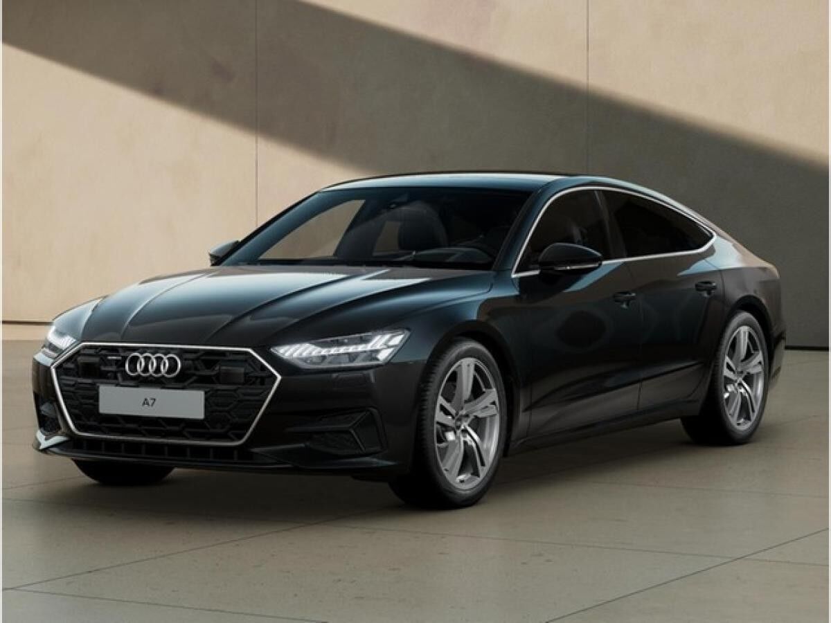 Audi A7 Sportback 45 TDI quattro, Pano, AHK, HD Matrix, 20 Zoll, Leder, Head-Up, 8-Fach bereift