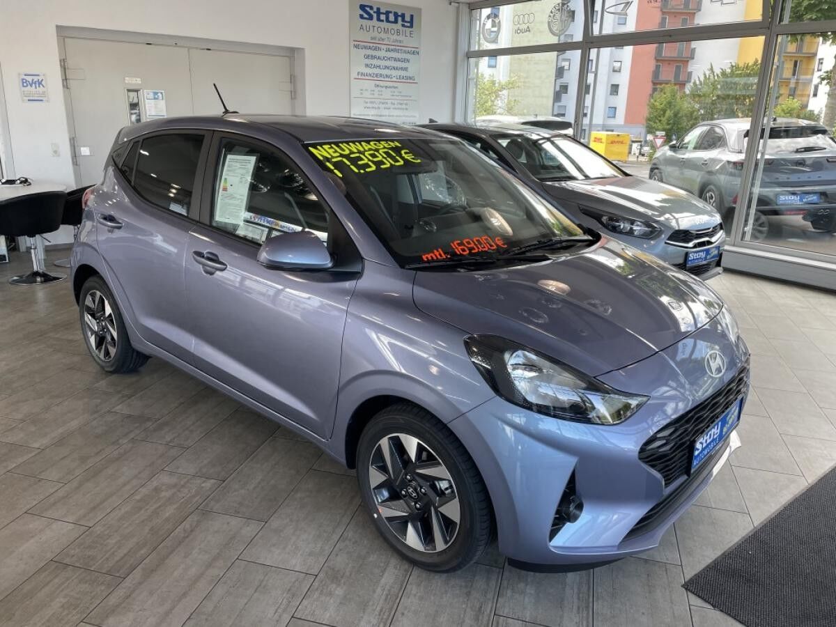 Hyundai i10 Modell 2025 1.0 AT Navi Kamera PDC SHZ Alufelgen