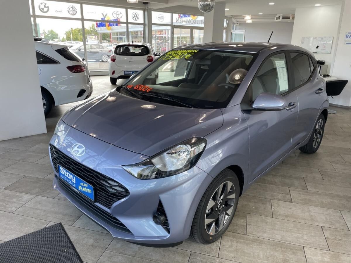 Hyundai i10 Modell 2025 1.0 AT Navi Kamera PDC SHZ Alufelgen
