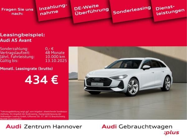 Audi A5 Avant 2.0 TFSI Kamera Sportsitze Parkassistent plus