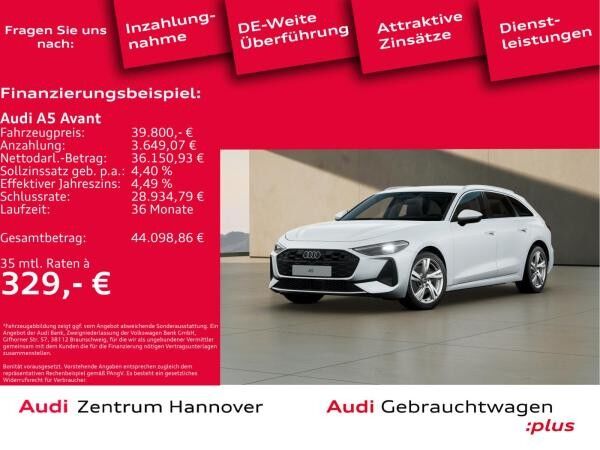 Audi A5 Avant 2.0 TFSI Kamera Sportsitze Parkassistent plus