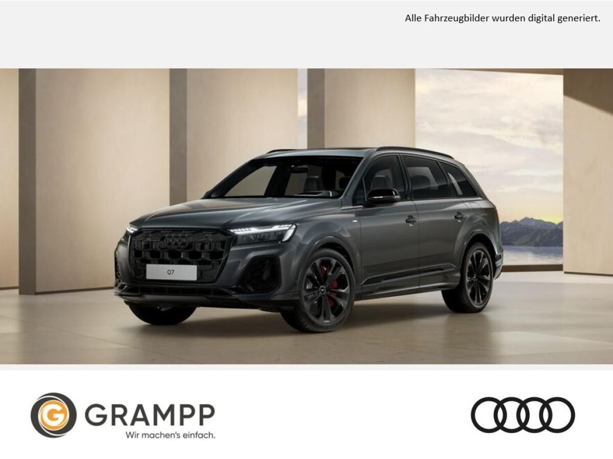 Audi Q7 S-line TFSI e quattro + 360° KAMERA + PANO + AHK + NAVI + ALLRADLENKUNG + OPTIKPAKET SCHWARZ + B&O K