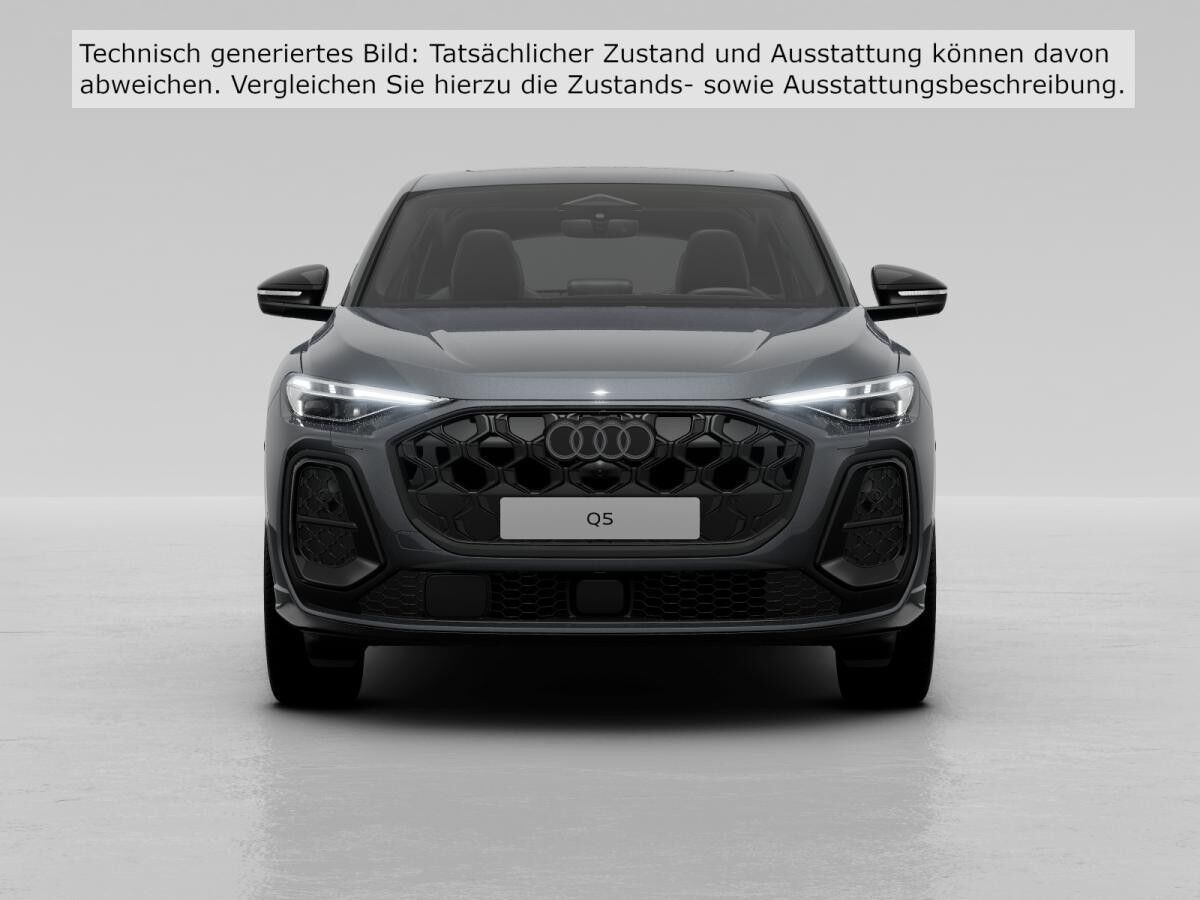 Audi Q5 Sportback e-hybrid quattro ⇒ 367PS ⇒ Tech pro ⇒ Ambiente-Lichtpaket pro ⇒ Interieur S line