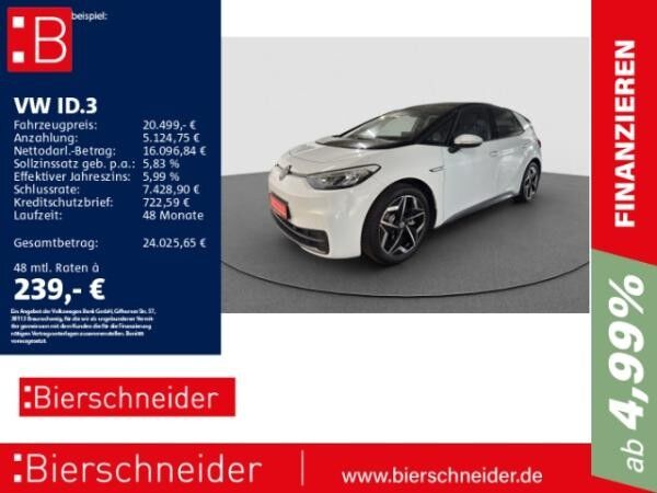 Volkswagen ID.3 Pro Life 19 AHK ACC SHZ