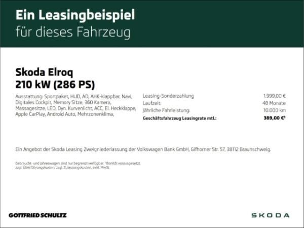 Skoda Elroq FIRST EDITION 82 KWH (Neuss)