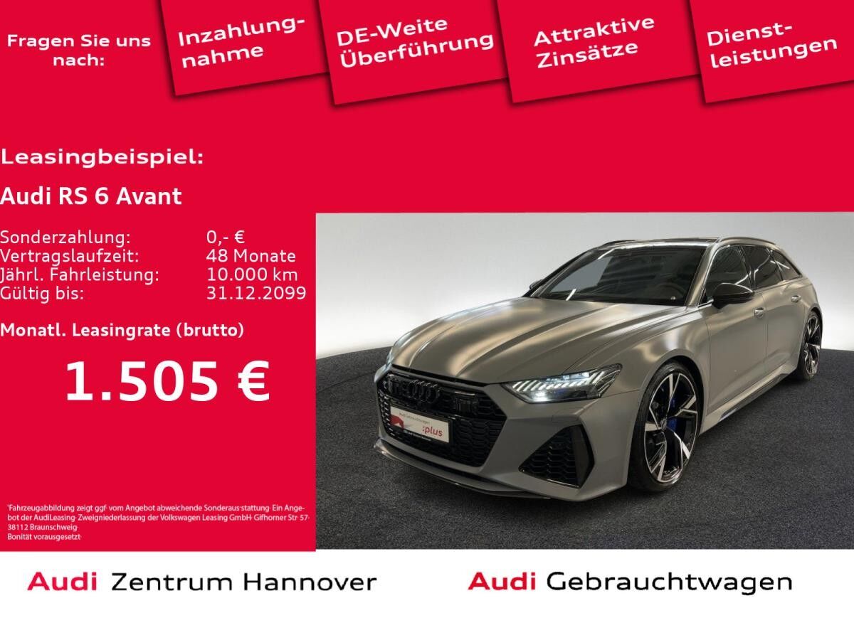 Audi RS6 RS 6 Avant 4.0 TFSI Dynamik Plus Pano Head-Up Laser B&O advanced Audi RS6 RS 6 Avant 4.0 TFSI Dynamik Plus Pano Head-Up Laser B&O advanced