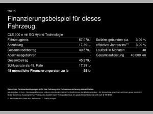 Mercedes-Benz E 300 CLE 300 e AMG DigitalLight Panorama 360°-Kamera
