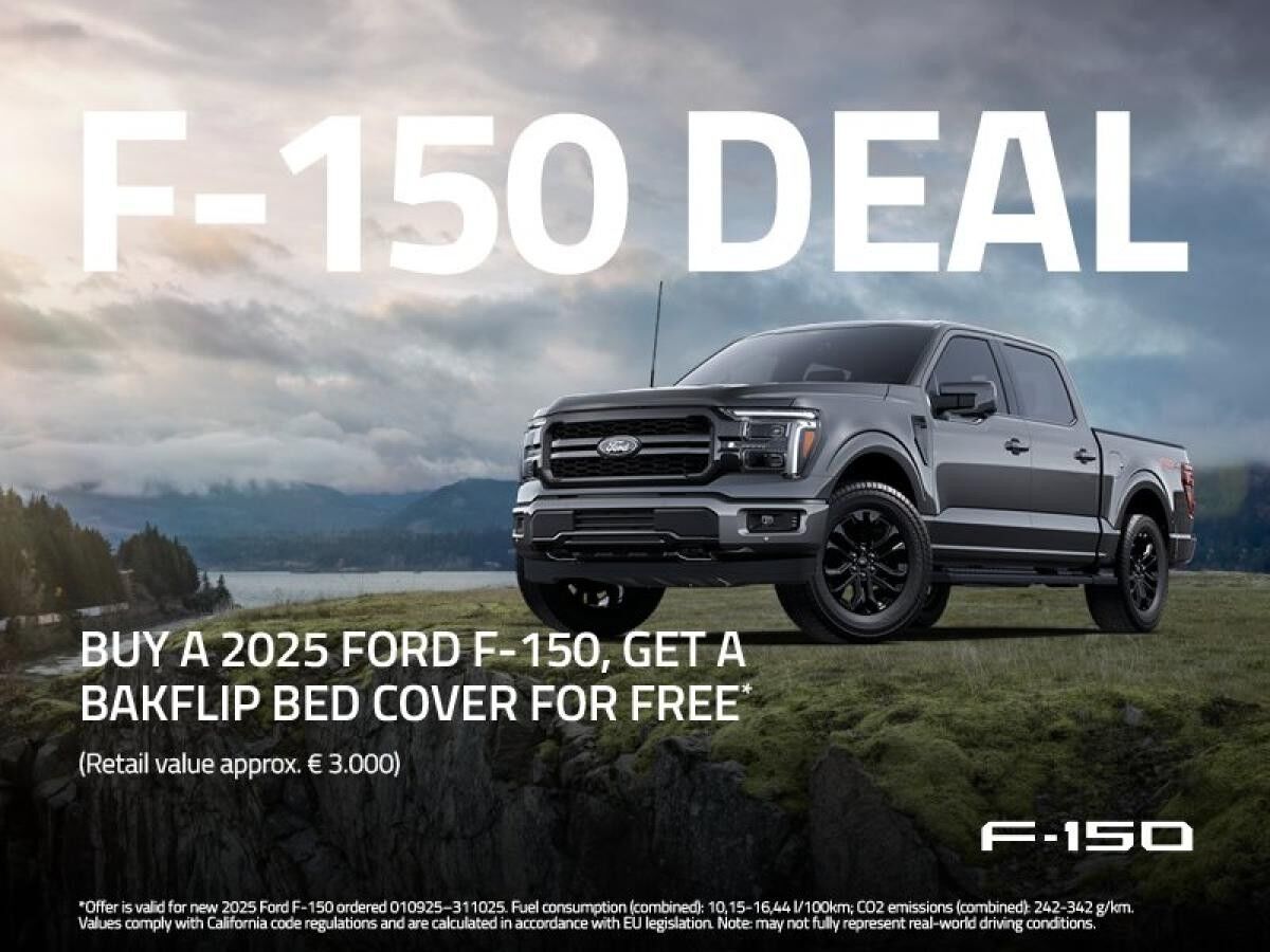 Ford F 150 LARIAT Black Edition 2025 4X4 5.0L