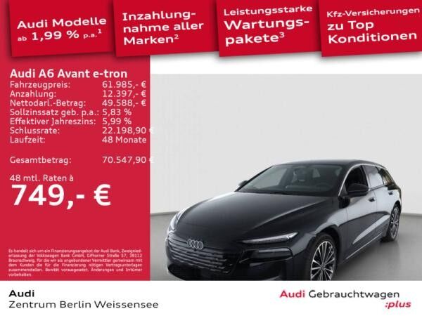 Audi A6 Avant e-tron*MATRIX*AHK*360*MMI PRO*ACC*NAVI*
