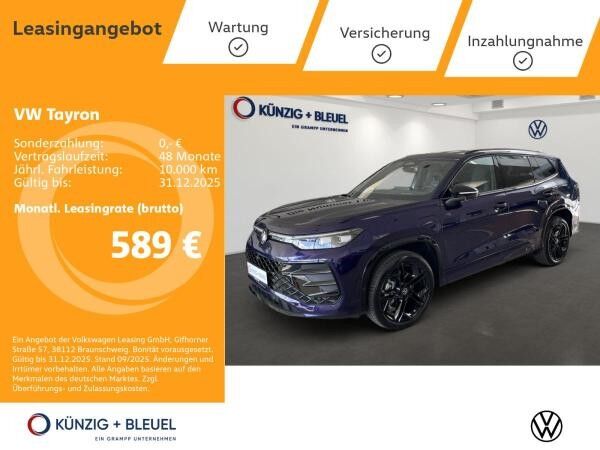 Volkswagen Tayron R-Line 1,5eHybrid OPF⚡️Sofort verfügbar⚡️ 360*KAM⚡️AHK ⚡️PANO⚡️HUD⚡️
