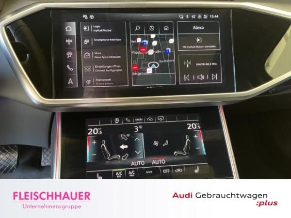 Audi A6 Avant 50 TDI quattro S line AHK-klappbar El. Panodach Navi Digitales Cockpit Memory Sitze