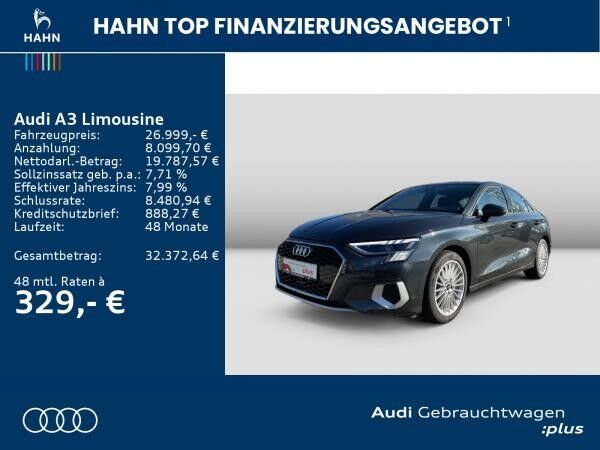 Audi A3 Limousine 35 TFSI 6-Gang advanced Matrix Navi