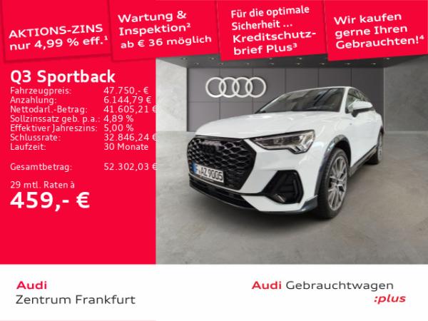 Audi Q3 Sportback 40 TFSI quattro S tronic S line LED AHK ACC