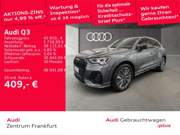 Audi Q3 35 TFSI S tronic S line MatrixLED ACC AHK
