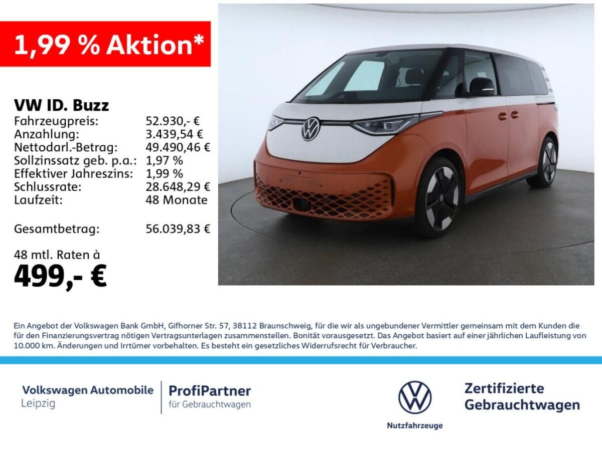 Volkswagen ID.Buzz Pro *AHK*ACC*Matrix*Navi*360°