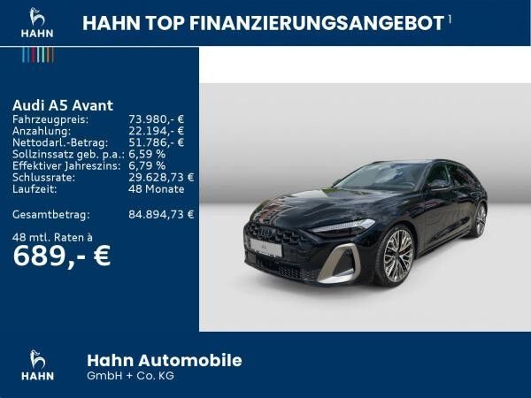 Audi A5 Avant e-hybrid quattro Stronic
