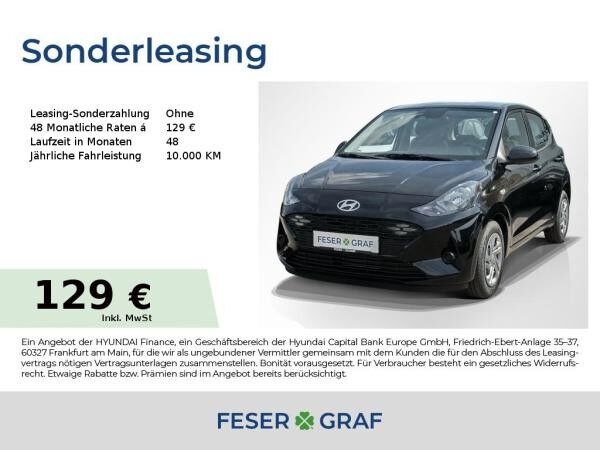 Hyundai i10 SELECT KLIMA NAVI KAMERA CARPLAY USB LED-TFL