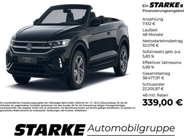 Volkswagen T-Roc Cabriolet 1.5 TSI DSG R-Line