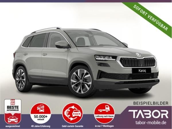 Skoda Karoq TSI 150 DSG Pano AHK NavC SideA Leder ACC