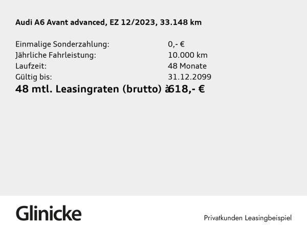 Audi A6 Avant 45 TFSI Leder Navi Kamera AHK Leder