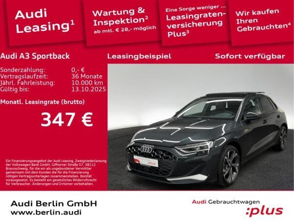 Audi A3 Sportback Advanced 30 TFSI S tr.