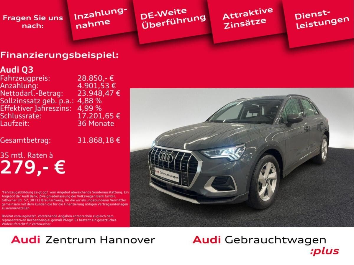 Audi Q3 advanced 35 TDI Matrix Kamera AHK virtual