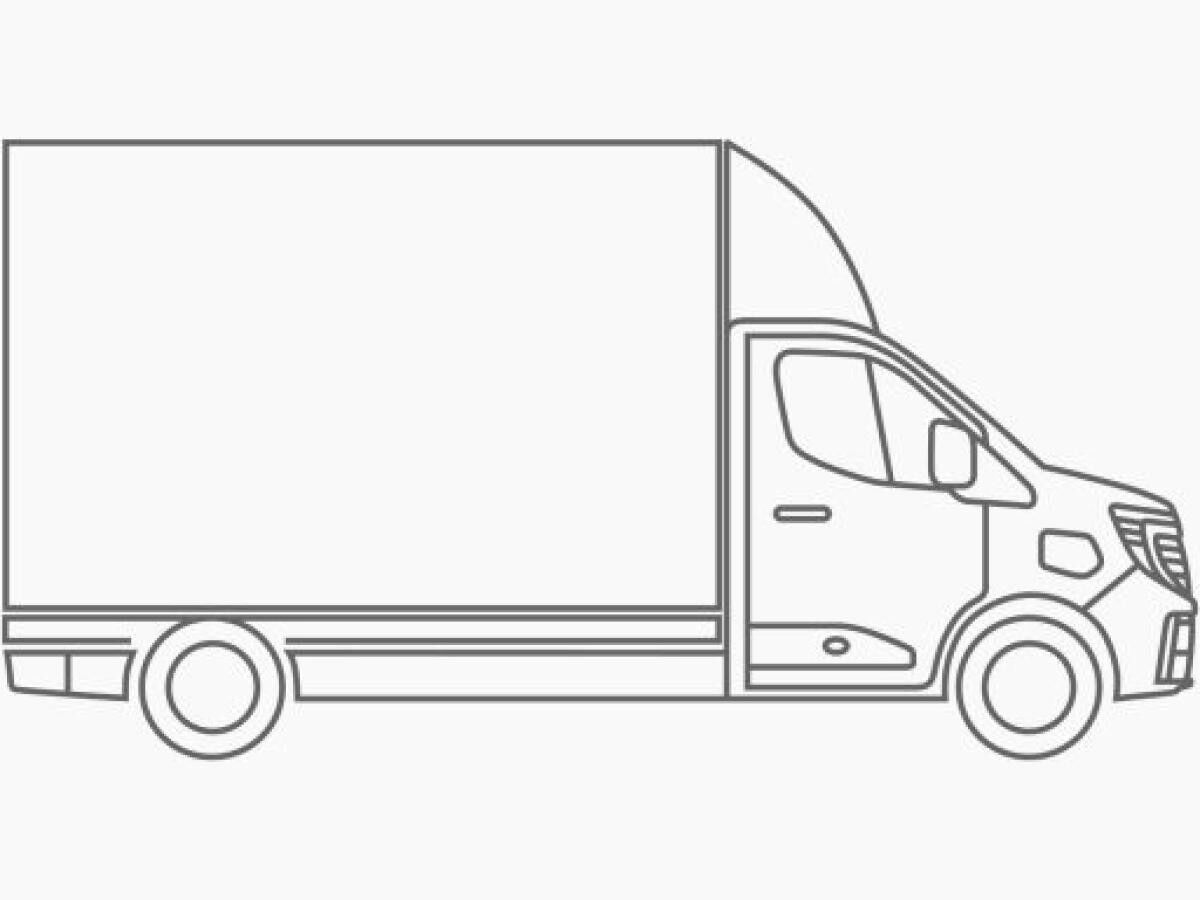 Nissan Interstar 🚚 Fahrgestell mit Kofferaufbau & elektrischer Laderampe