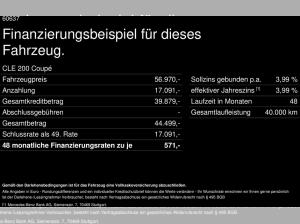 Mercedes-Benz CLE 200 Coupé CLE 200 Coupe AMG Digital-Light Burmester Pano