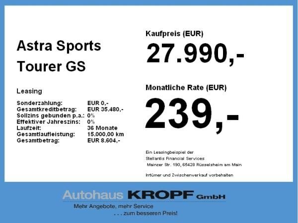 Opel Astra Sports Tourer GS 1.2 Turbo