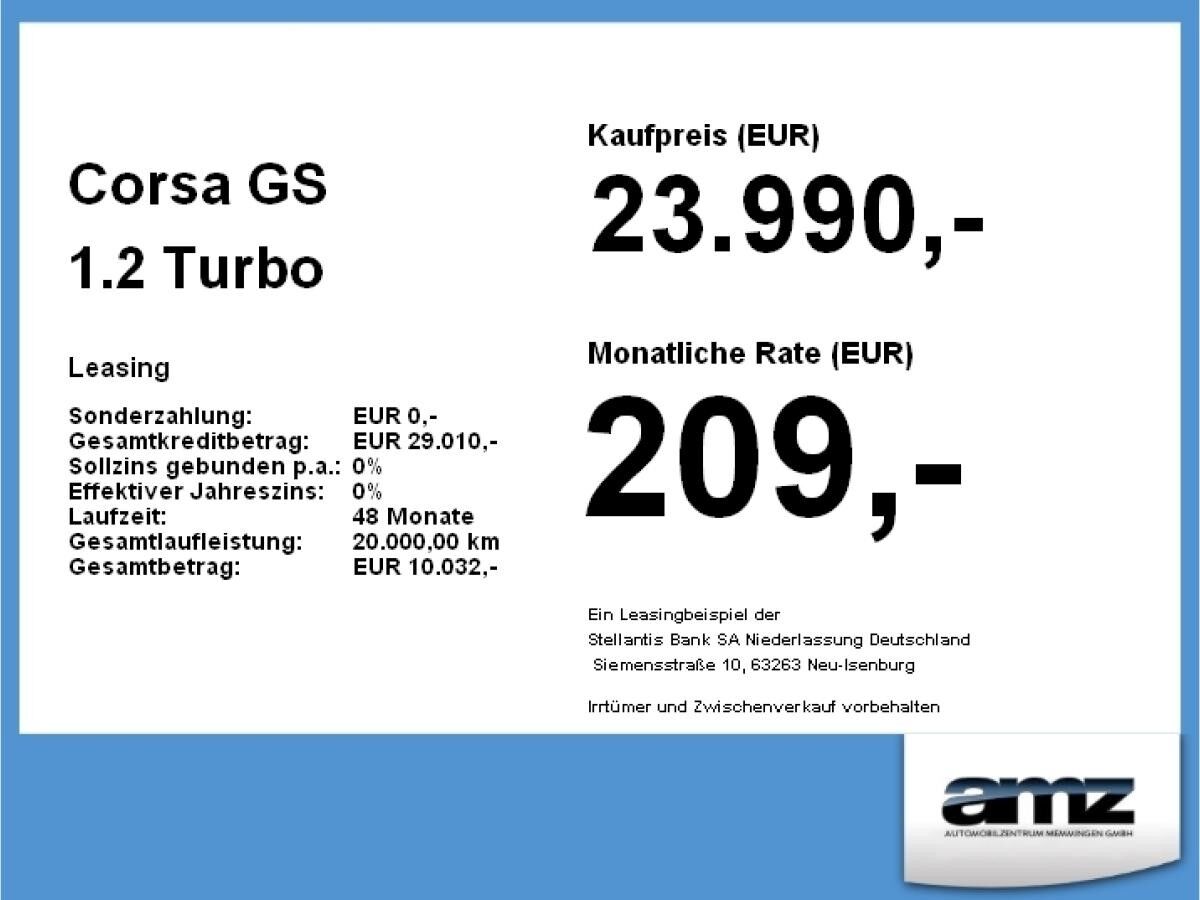 Opel Corsa GS 1.2 Turbo