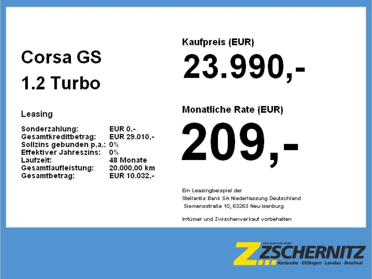Opel Corsa GS 1.2 Turbo