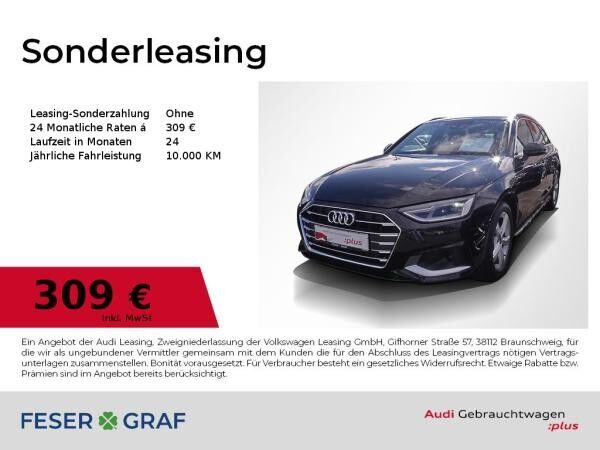 Audi A4 Avant 35 TDI LED/ACC/Leder/R-Kamera/17 Zoll