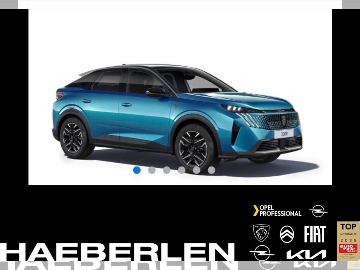 Peugeot 3008 GT TOP LEASING PRIVAT*FREI KONFIGURIERBAR